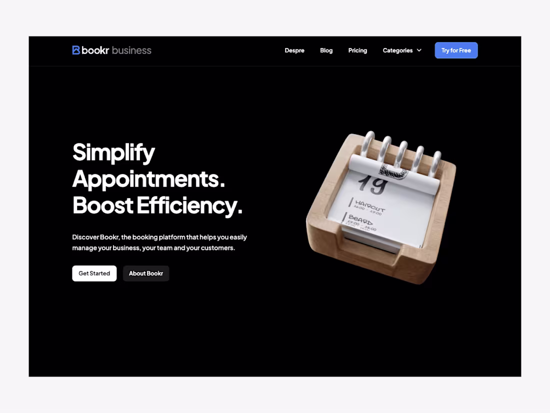 Cover image for Bookr: Product Presentation Website