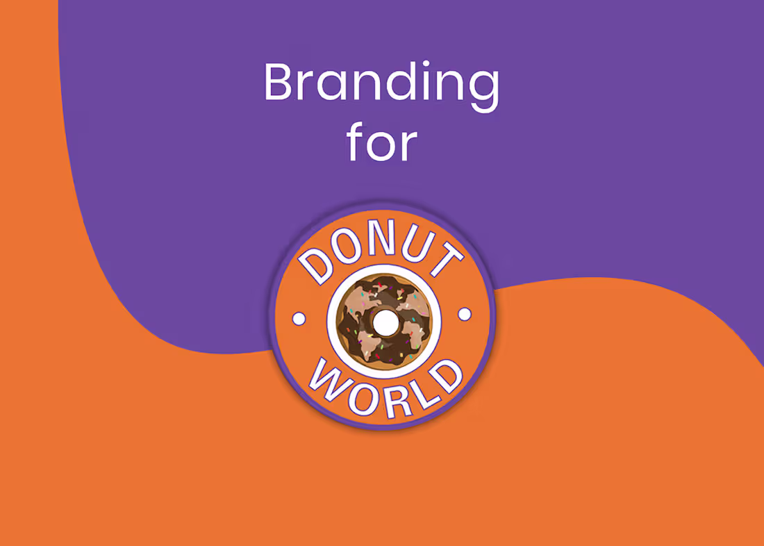 Cover image for Donut World Creative Design 