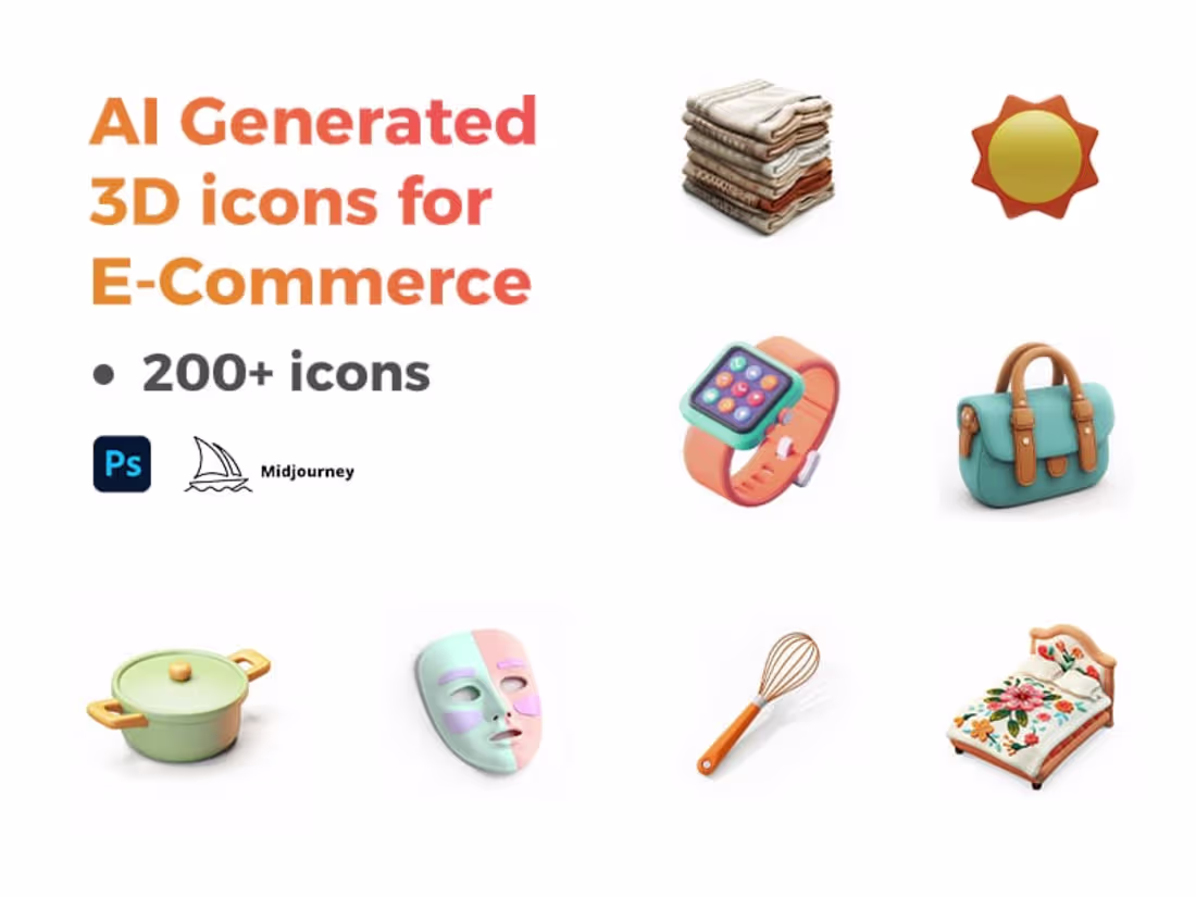 Cover image for AI-Assisted 3D Icon Design