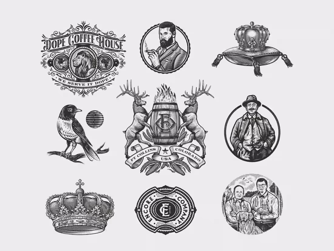 Cover image for Emblems VIII Eight