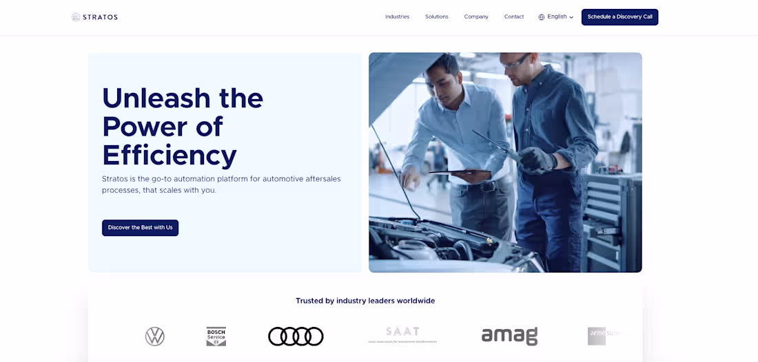 Cover image for Stratos is the go-to automation