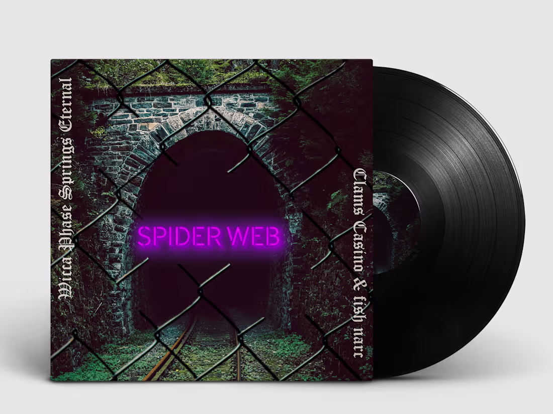 Cover image for Album Redesign - "Spider Web"