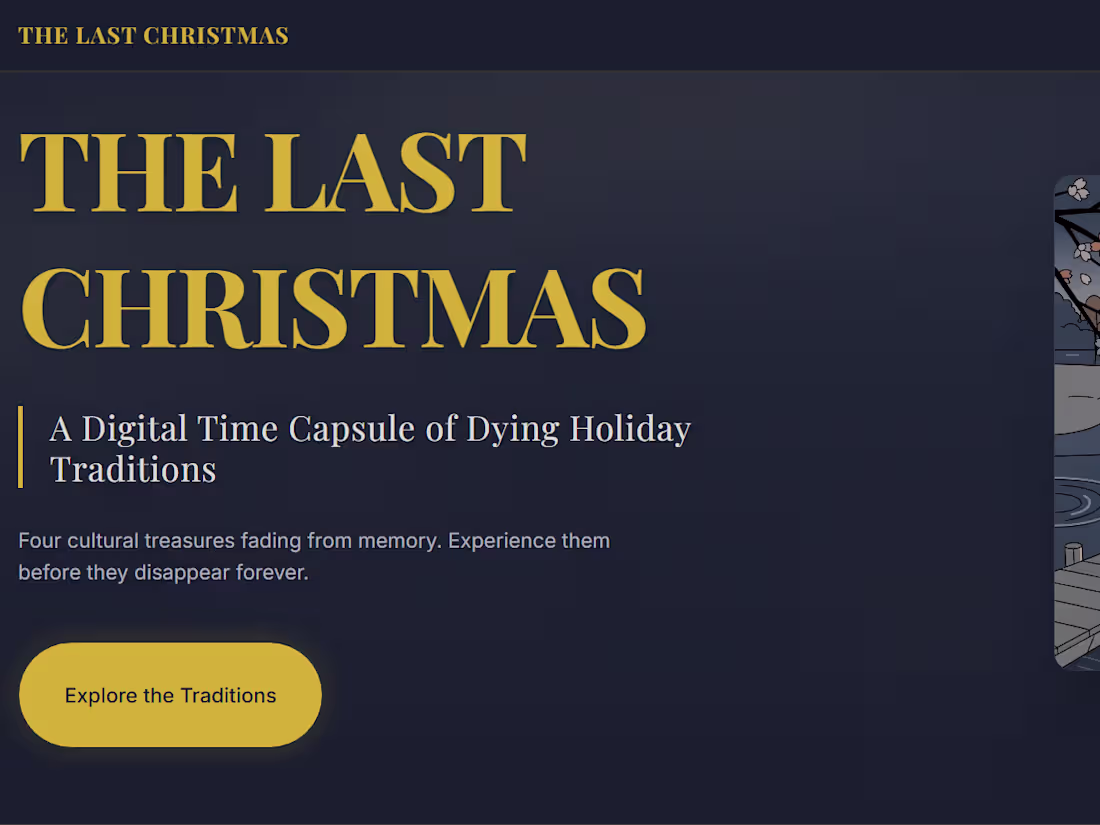 Cover image for THE LAST CHRISTMAS A Digital