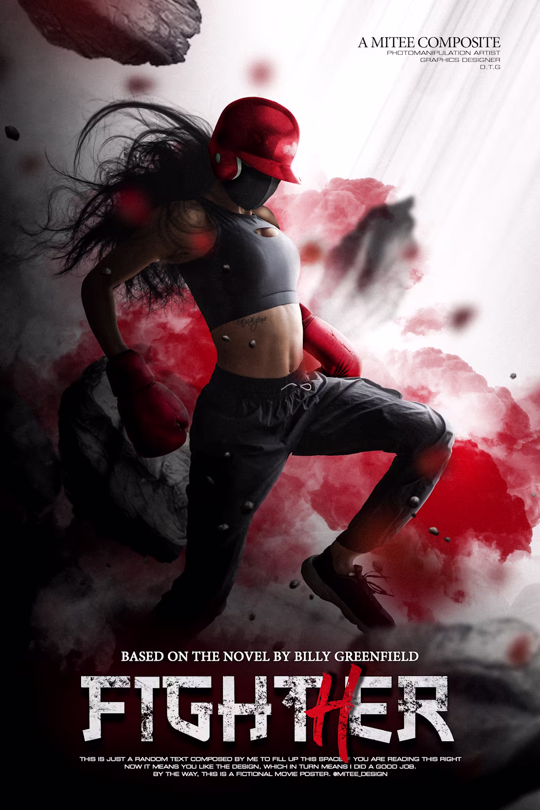 Cover image for FIGHTHER | Movie Poster Design