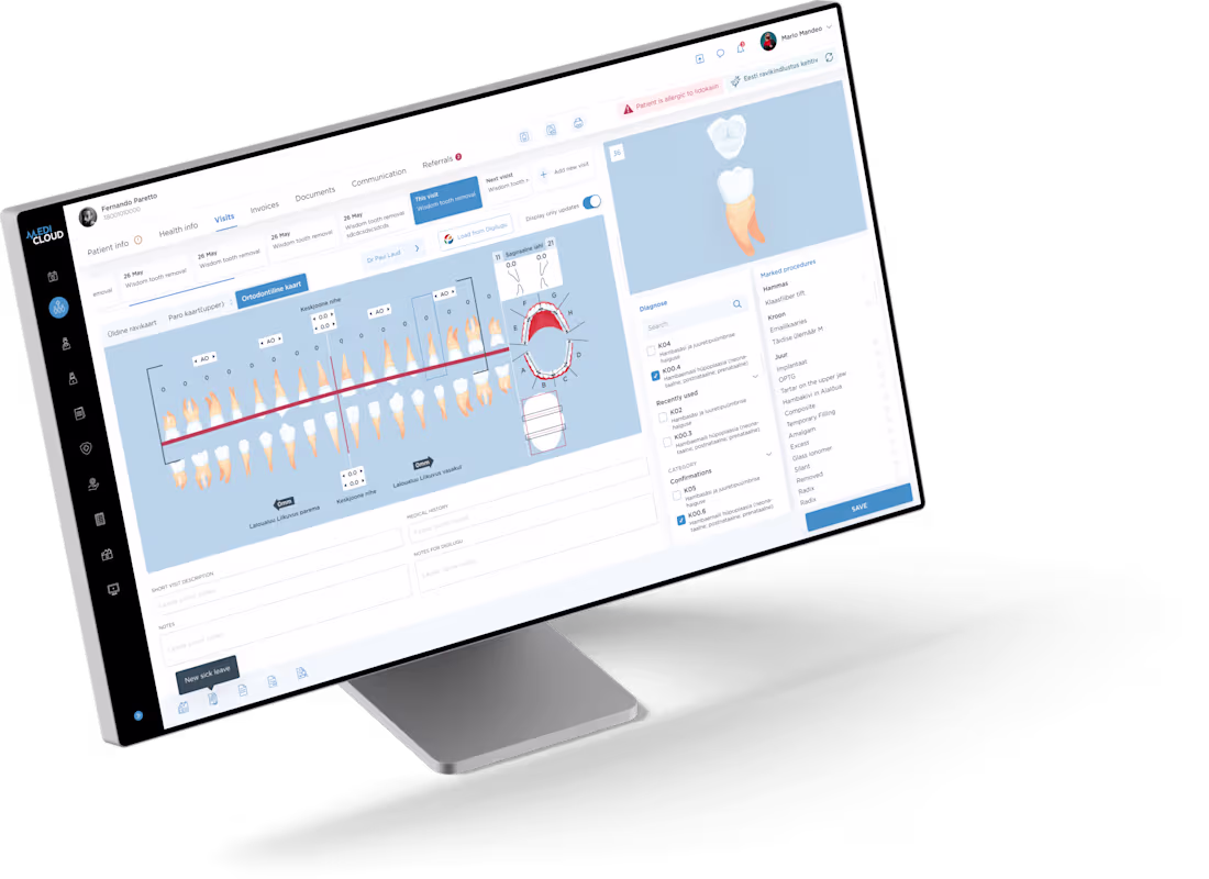 Cover image for Design for medical CRM system