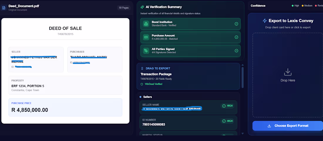 Cover image for Title: Intelligent PDF Extraction &