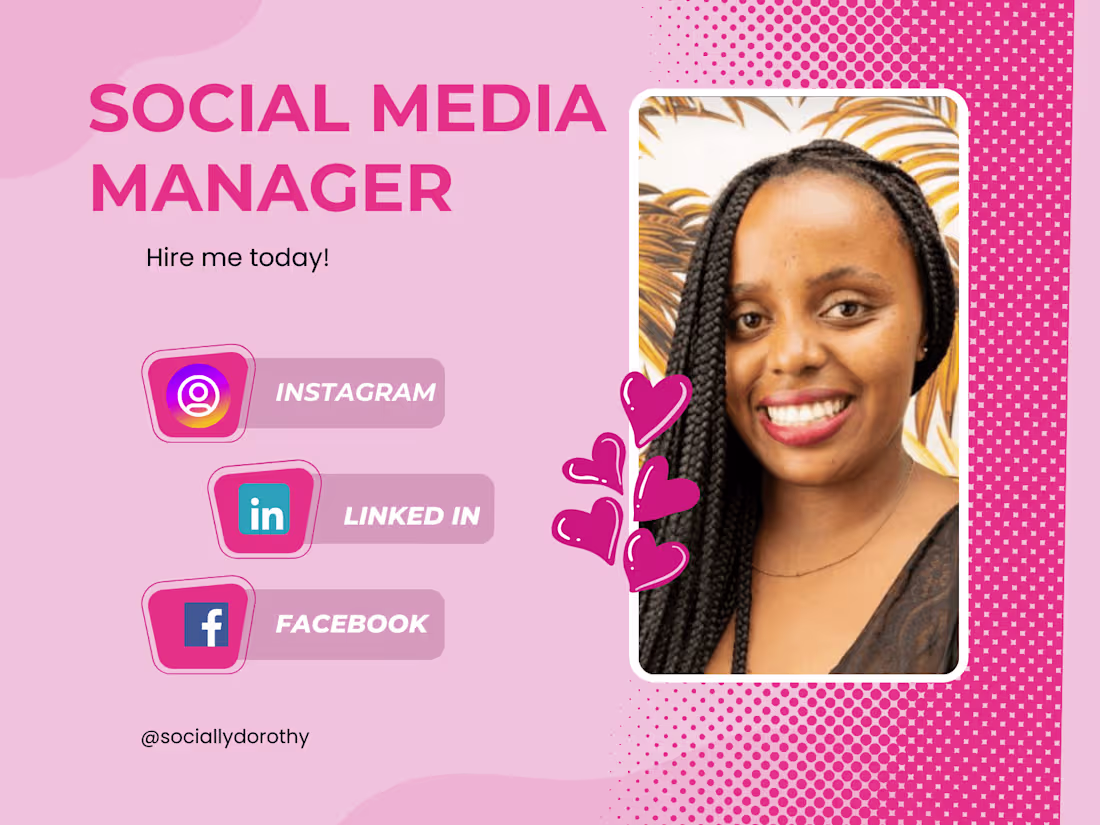 Cover image for Social Media CONTENT creation- Well- curated reels & Graphics