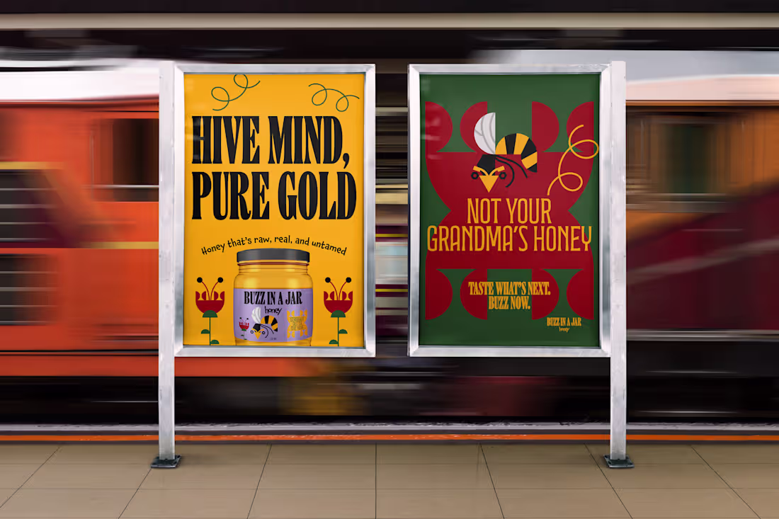 Cover image for BUZZ IN A JAR HONEY