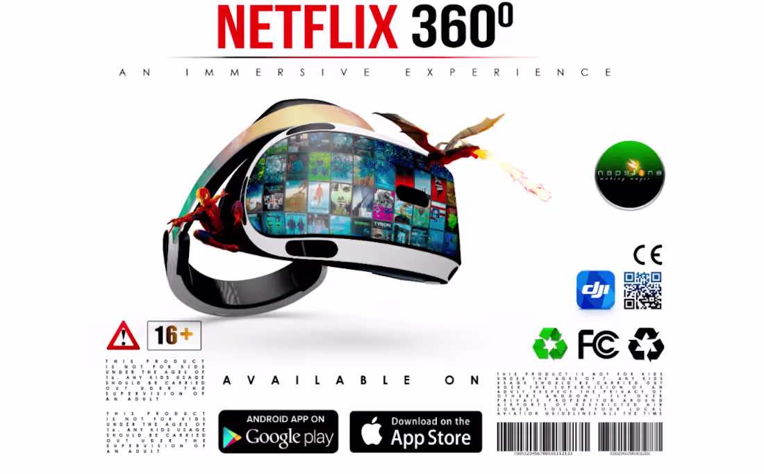 Cover image for Netflix 360 - VR  