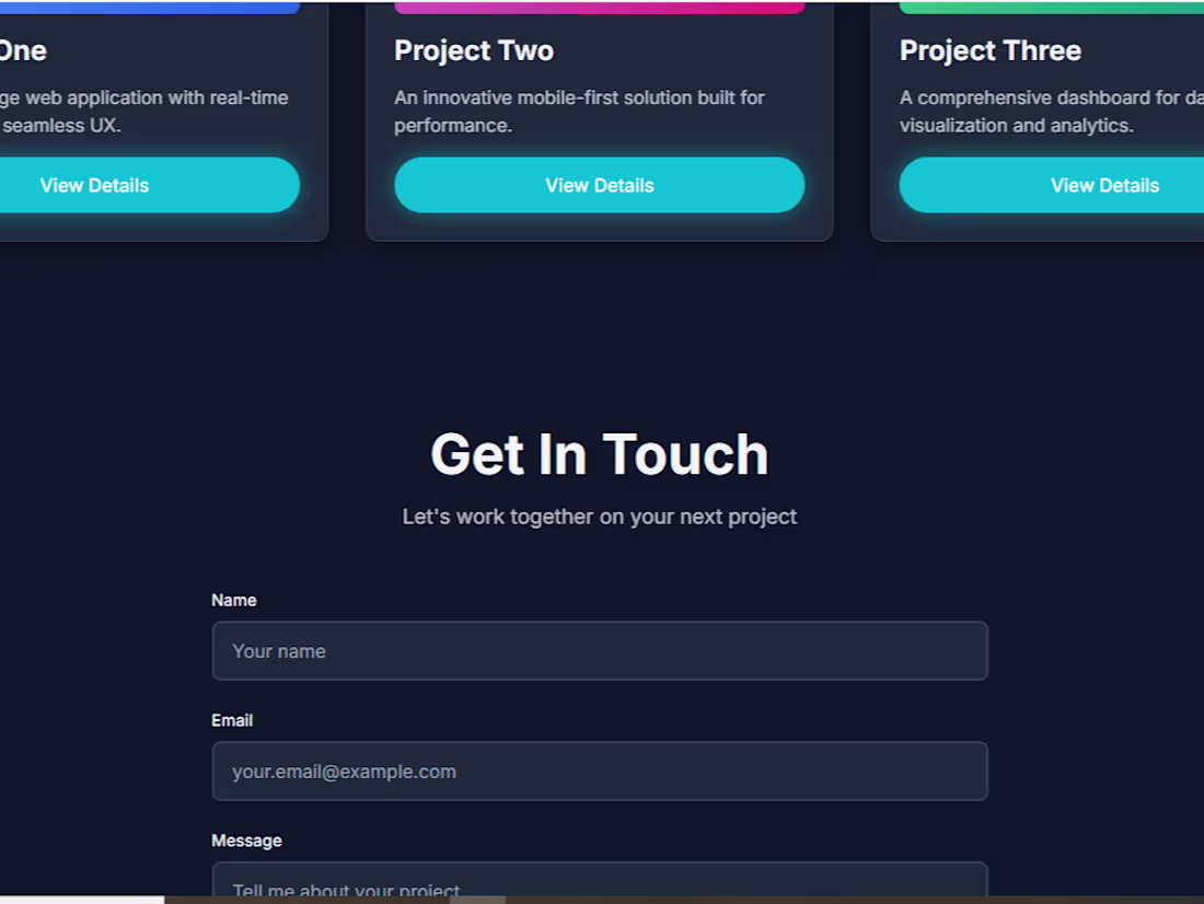 Cover image for Portfolio Generator Wizard – No-Code Portfolio Creation Tool