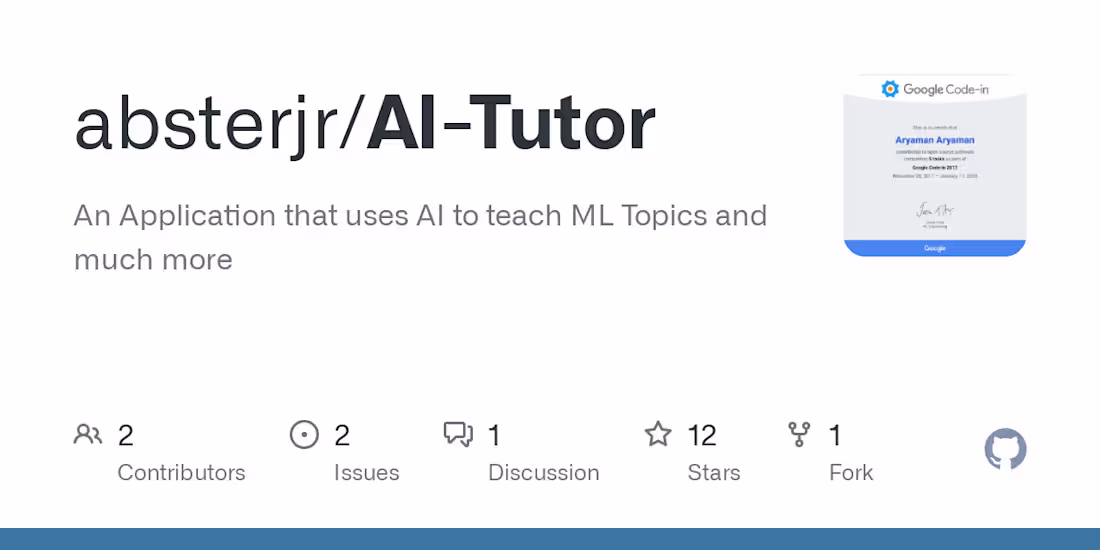 Cover image for AI-Tutor