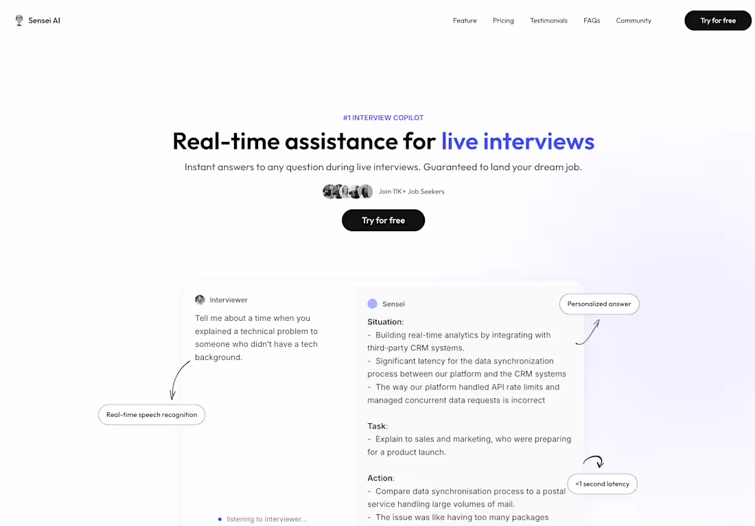 Cover image for AI Interview Preparation Tools Blog Post