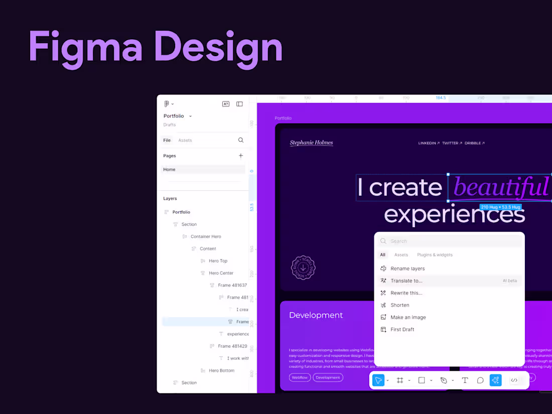 Cover image for Website Design - Figma
