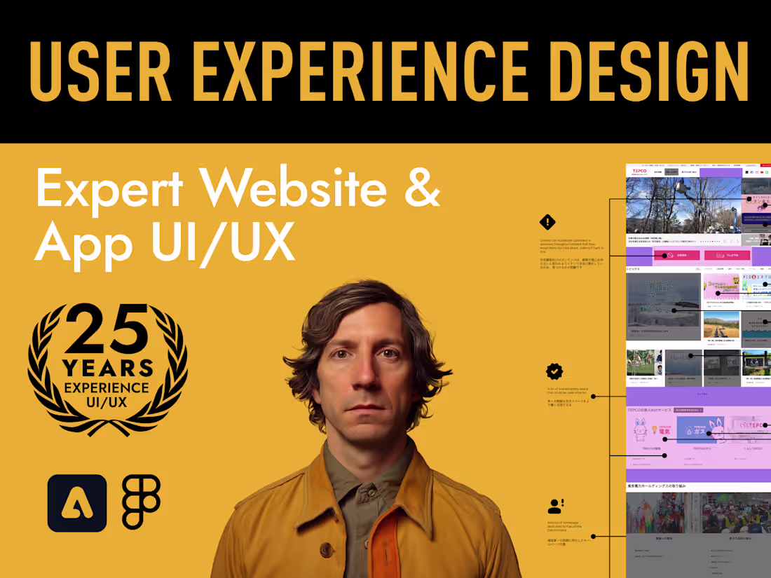 Cover image for Allow a UX expert at the pinnacle of his career help you