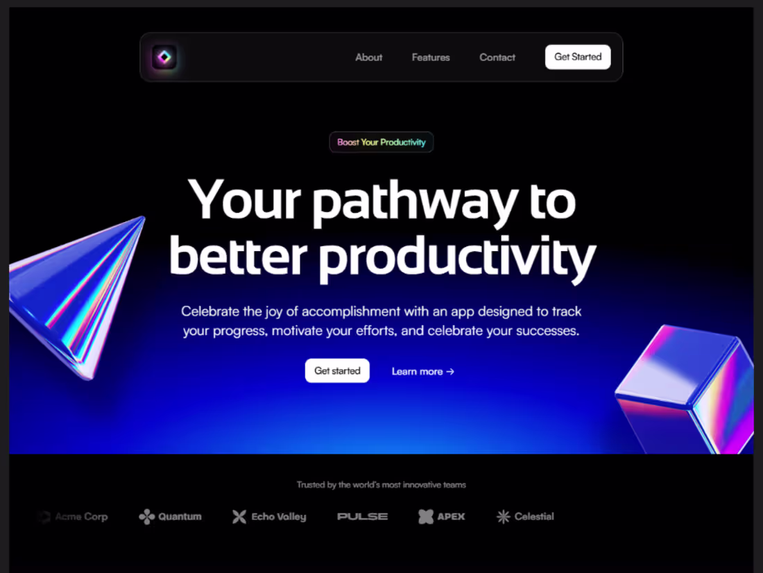 Cover image for Block Website Landing Page - Framer 