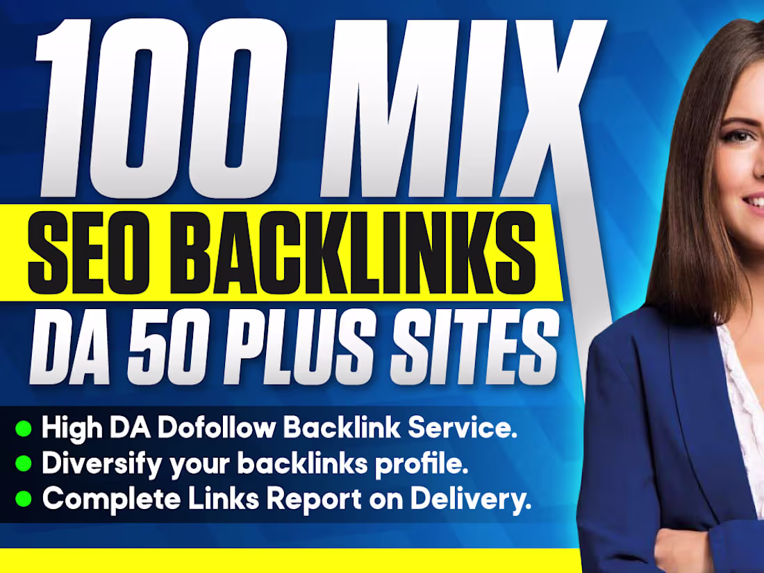 Cover image for Boost Your SEO with 100 High Authority Do Follow Backlinks