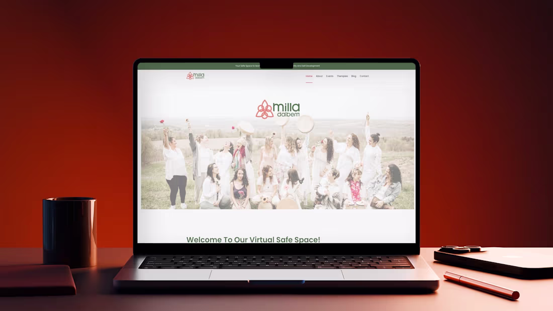 Cover image for Milla Dalbem – Website Development