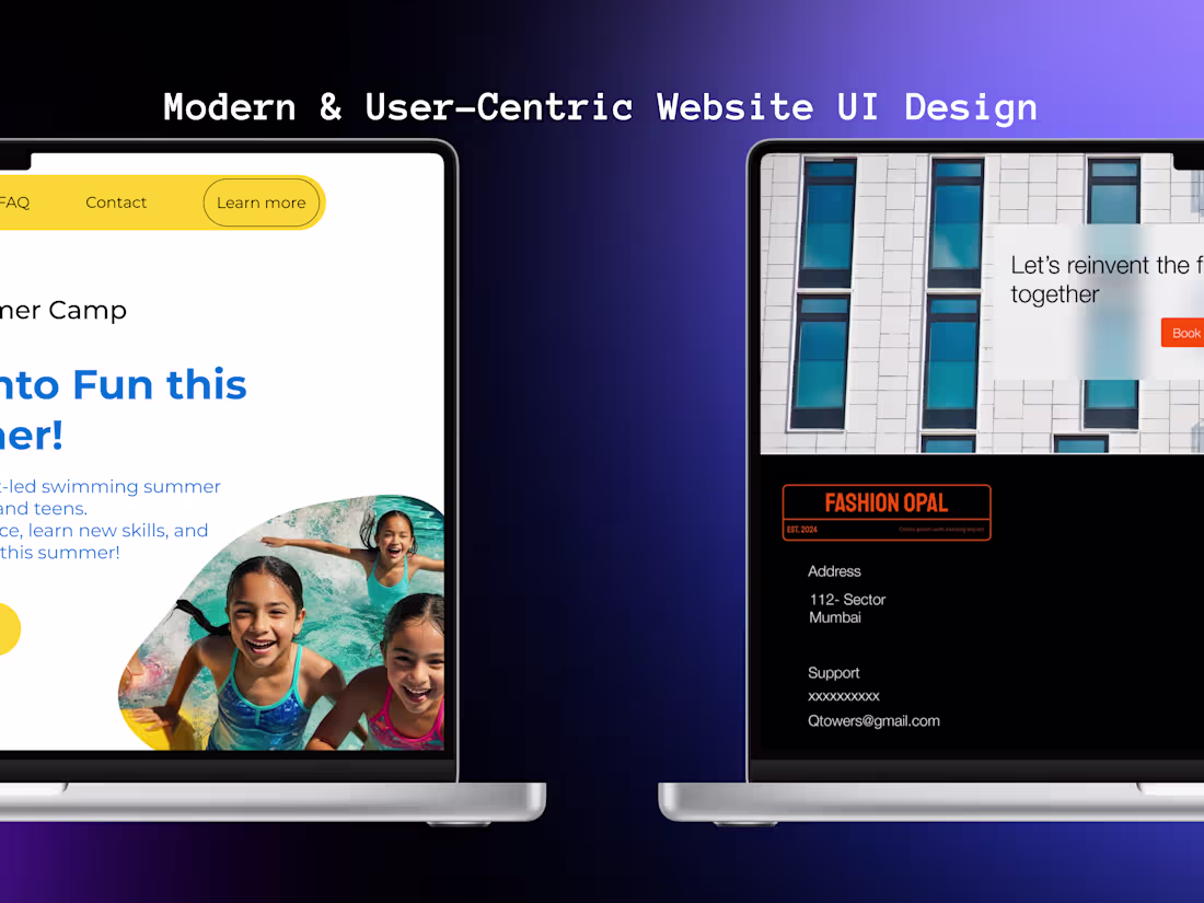 Cover image for  Custom Website Design |User-Centric & Business-Driven Solutions