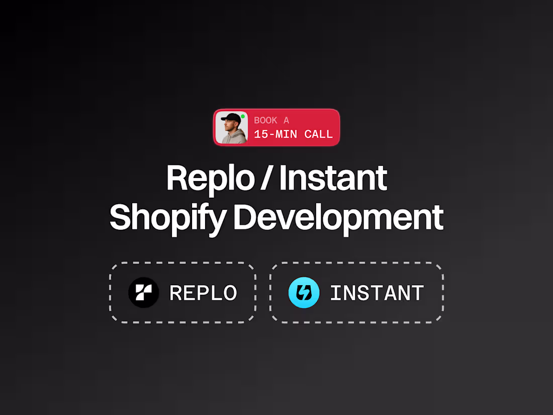 Cover image for Replo / Instant Shopify Development