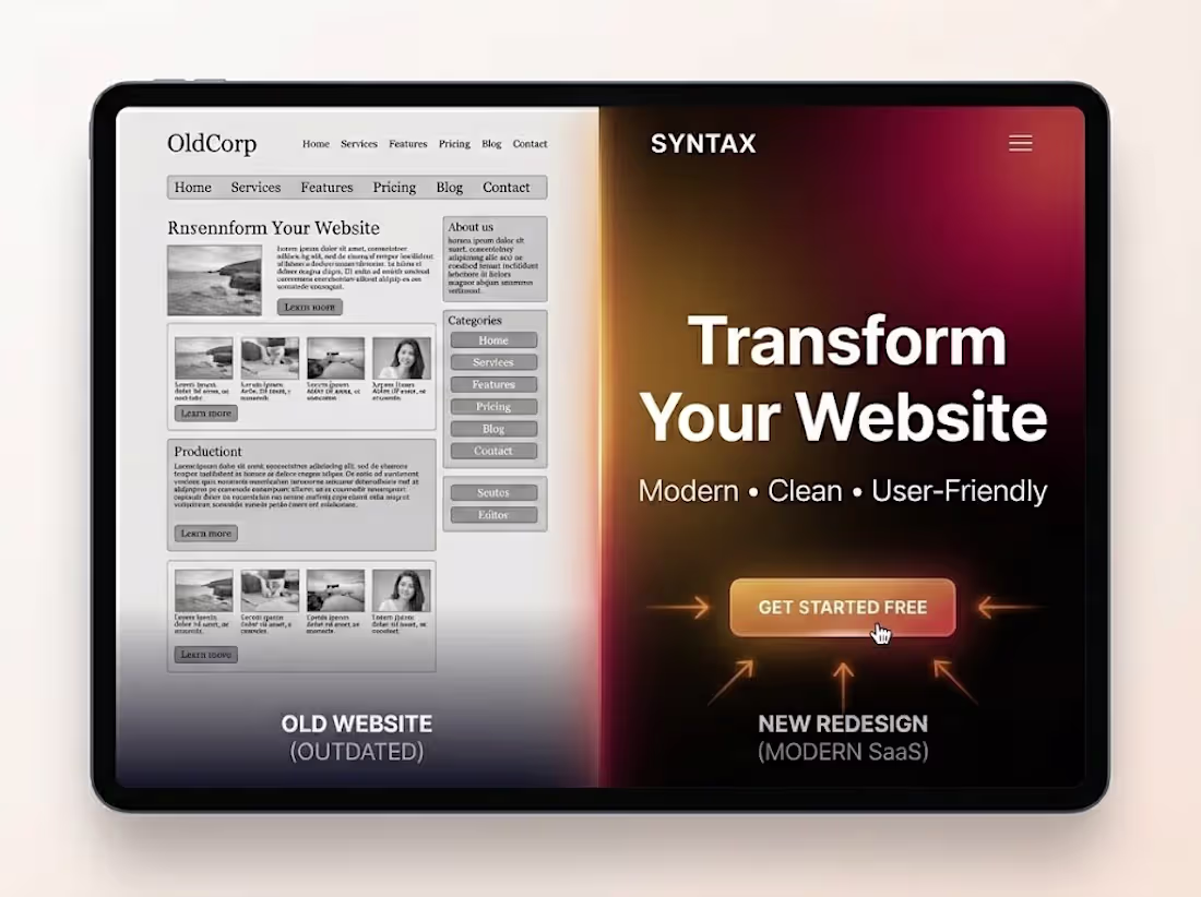 Cover image for Website Redesign to Boost Conversions