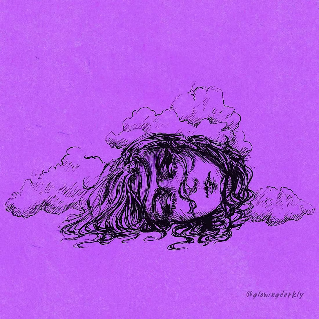 Cover image for Glowing Darkly 