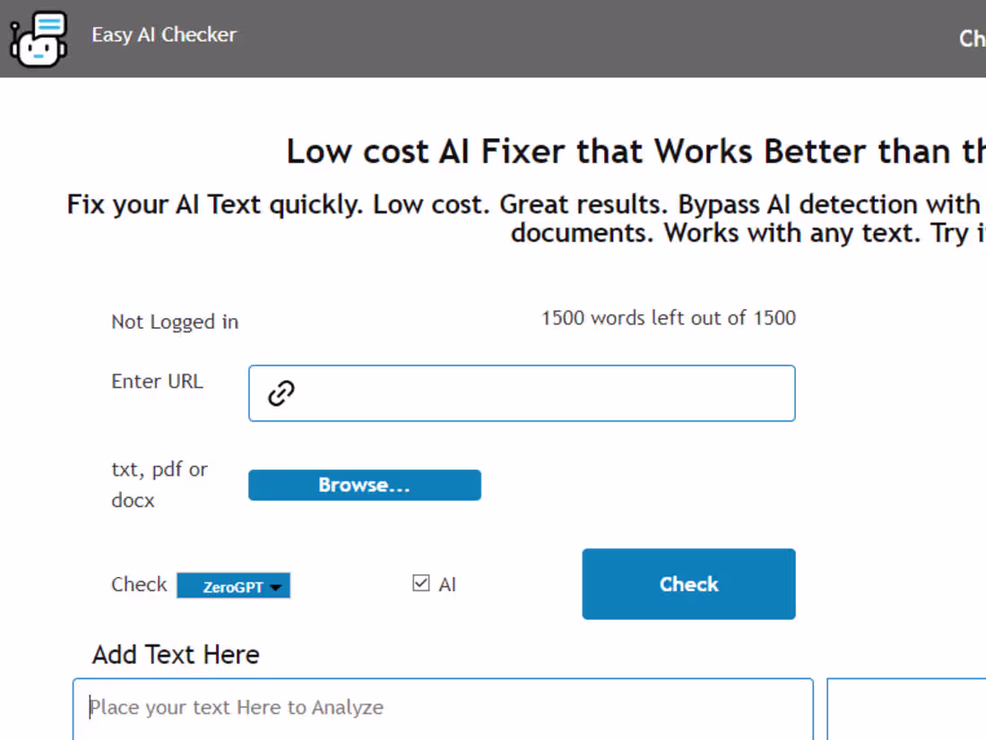 Cover image for AI Content Writer