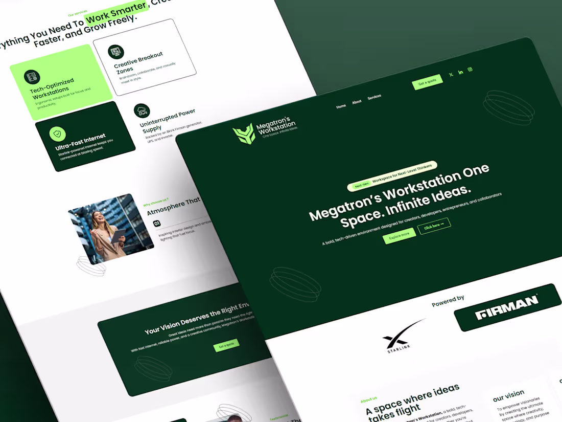 Cover image for Megatron Workstation