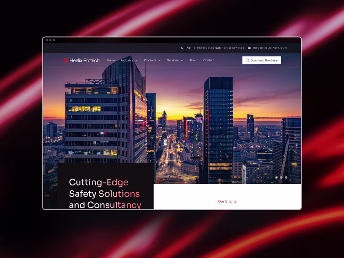 Cover image for Brand Identity Redesign for Heelix Protech LLP