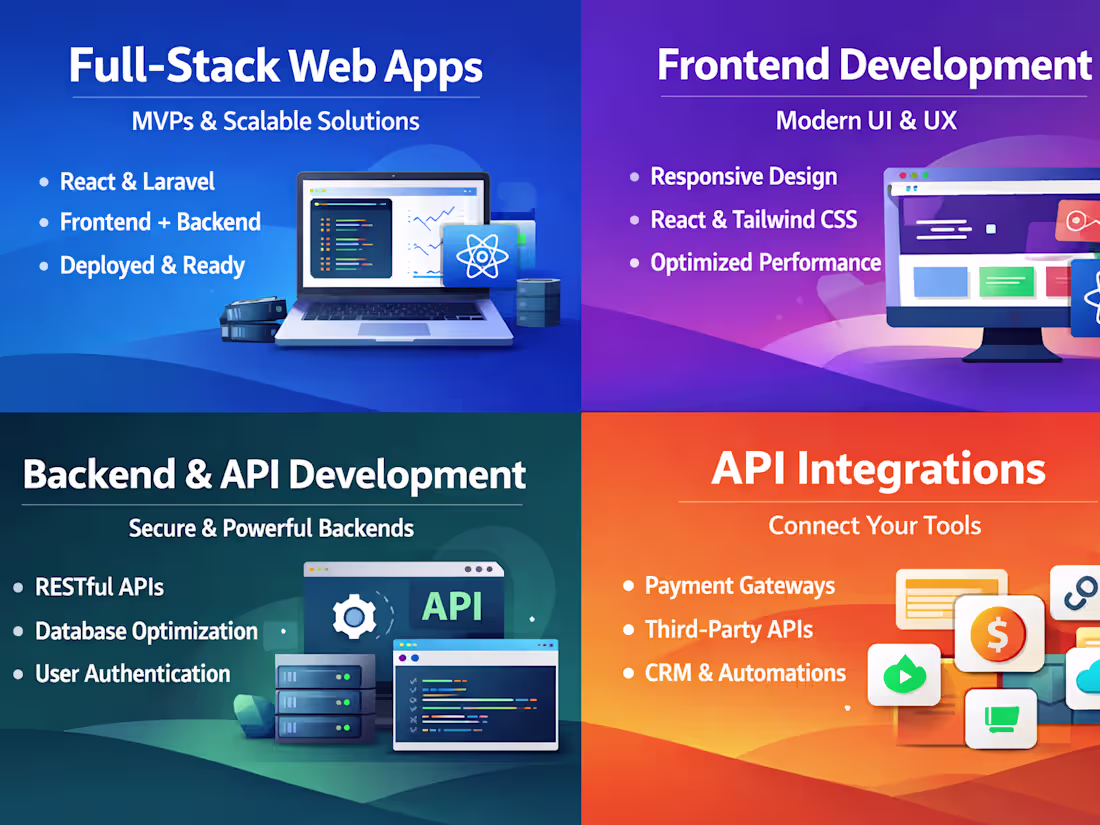 Cover image for Full-Stack Web App (MVP or Production)