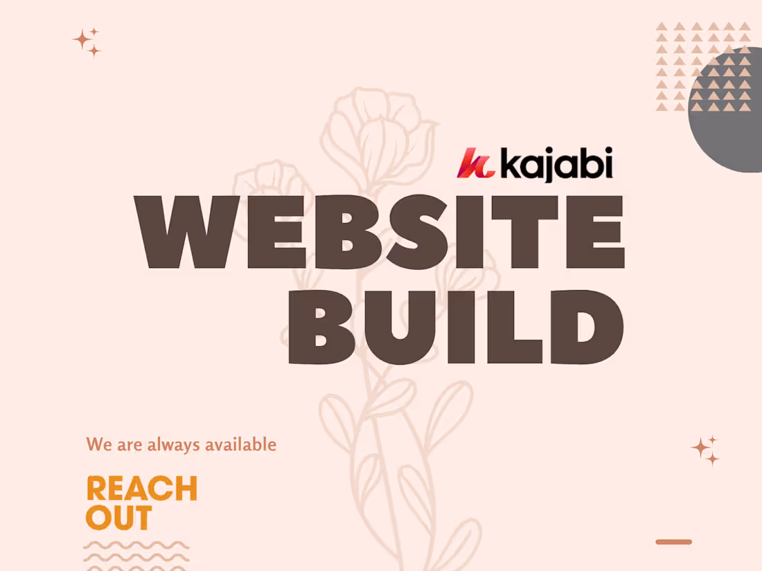 Cover image for Kajabi Website Build