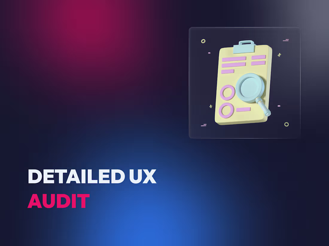Cover image for Discover How to Make Your Product Even Better! - UX Audit