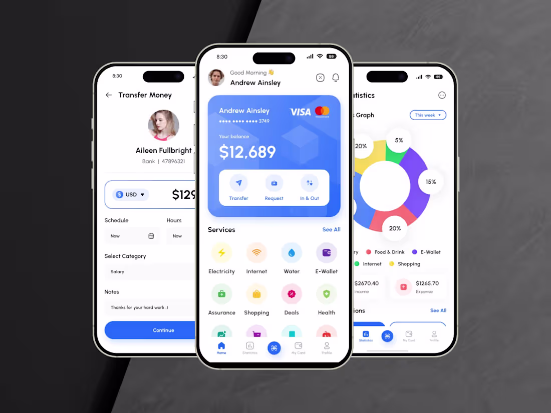 Cover image for All Pay - Full App Design