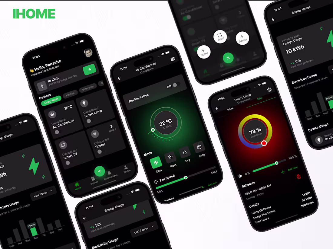 Cover image for IHOME | Mobile UI Design