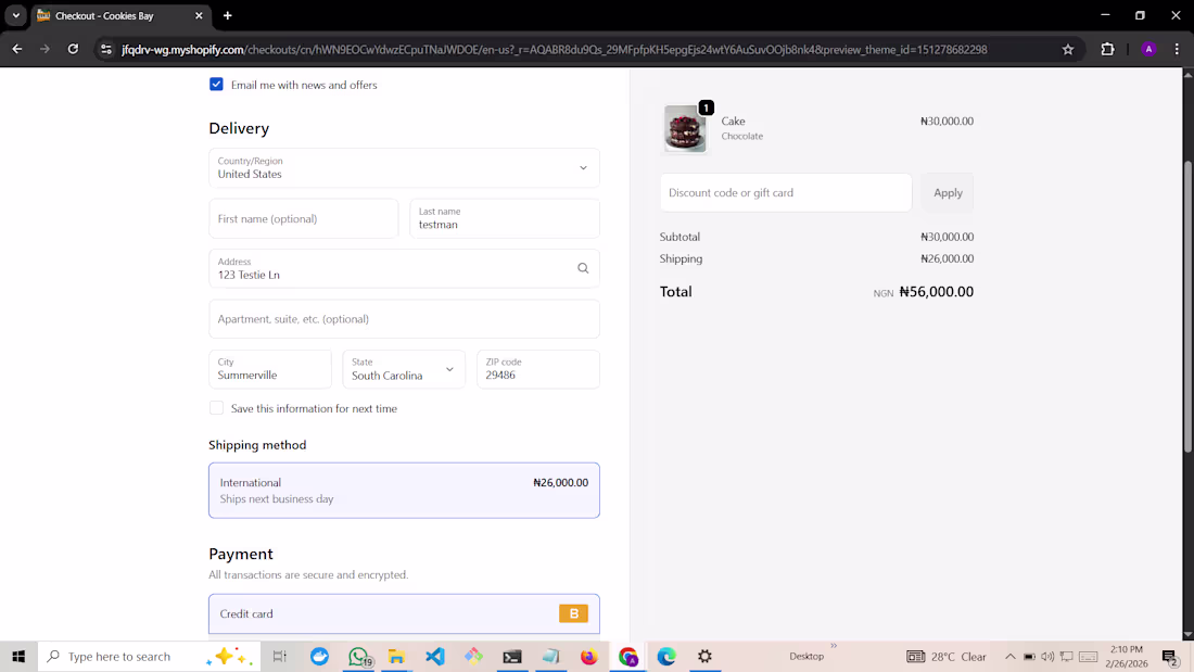 Cover image for A Shopify store I built