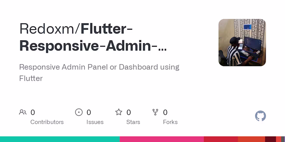 Cover image for Redoxm/Flutter-Responsive-Admin-Panel-or-Dashboard