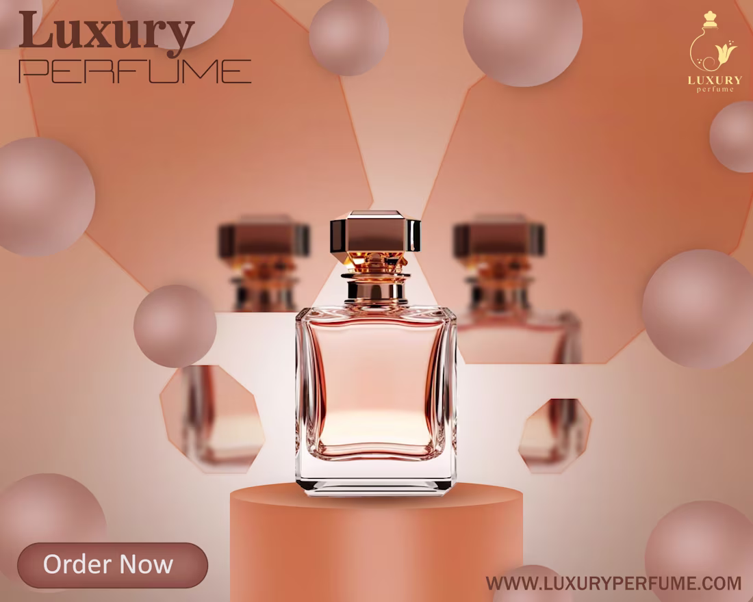 Cover image for Perfume advertisement design