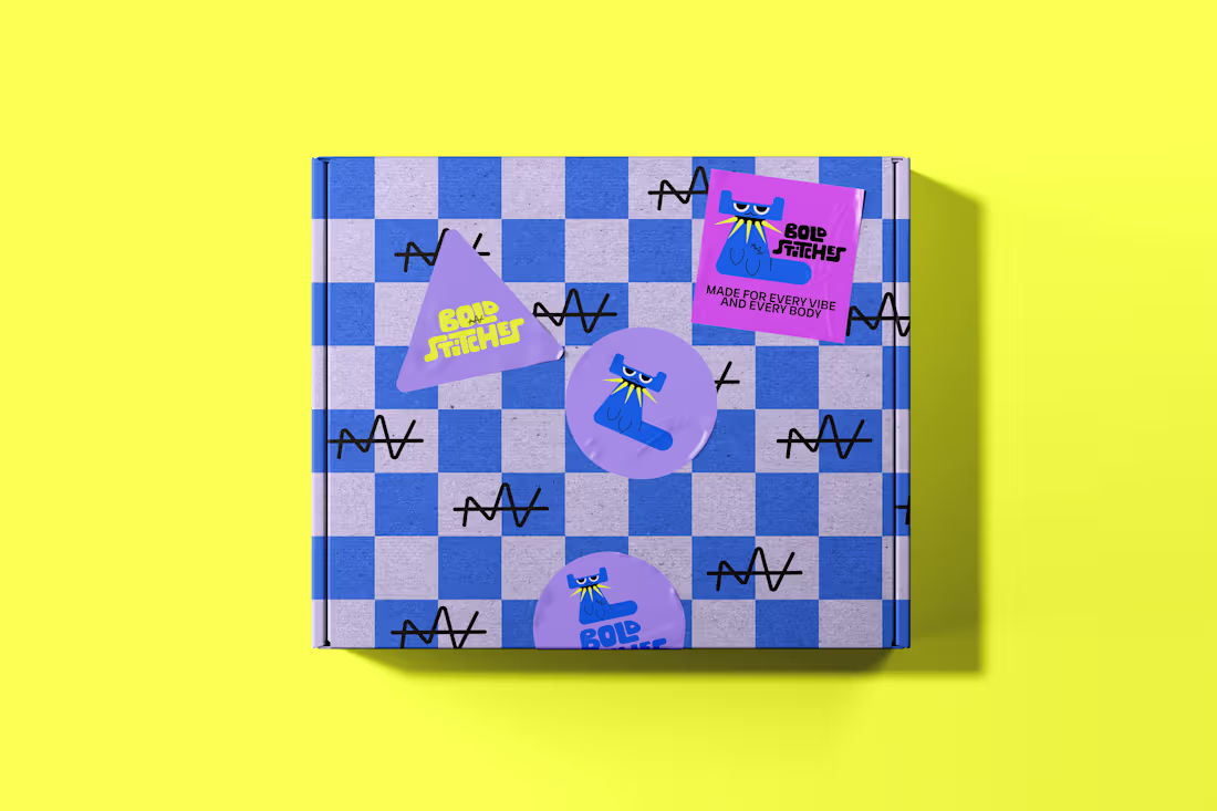 Cover image for BOLD STITCHES VISUAL IDENTITY