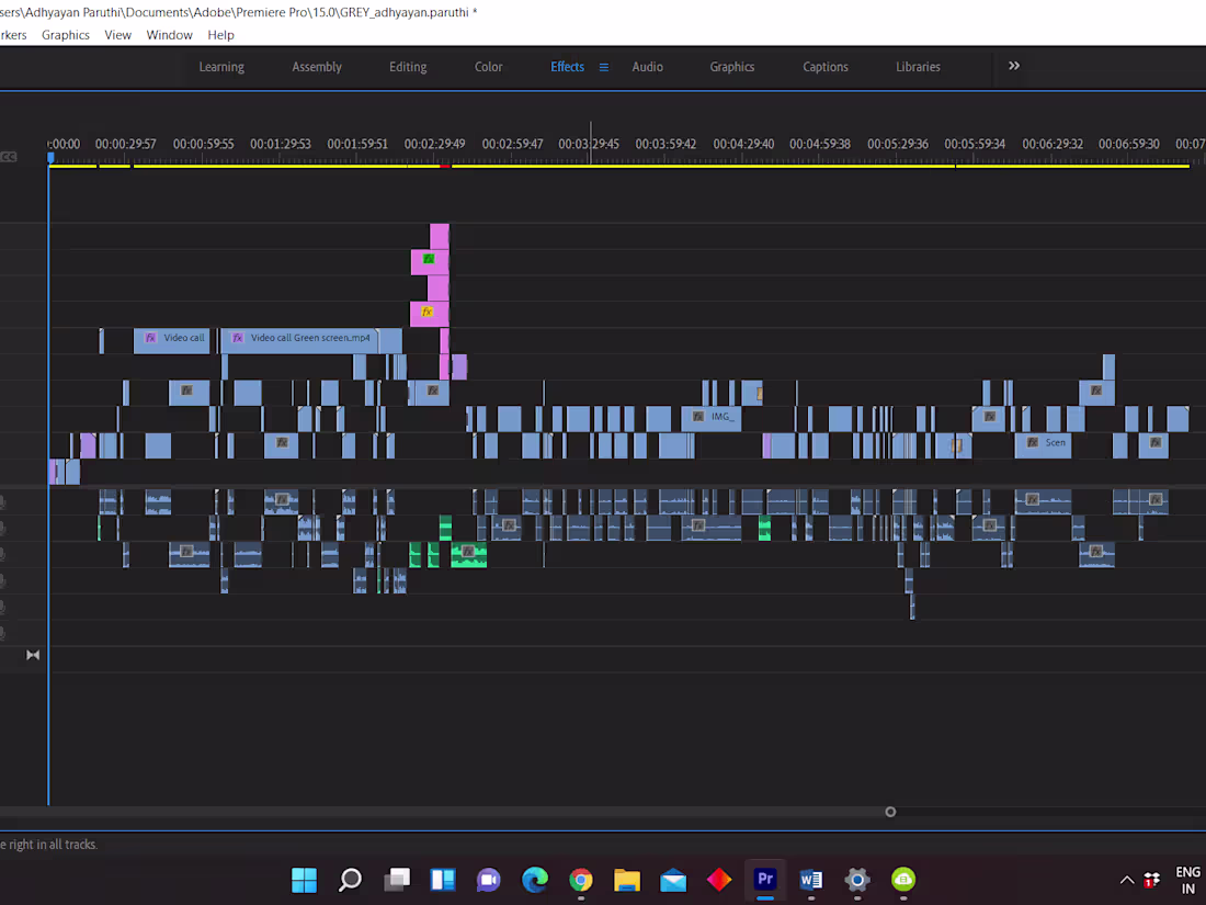 Cover image for Engaging storytelling through editing, sound and color. 