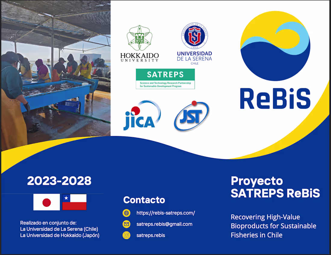 Cover image for I developed a wide range of print materials for the SATREPS ...