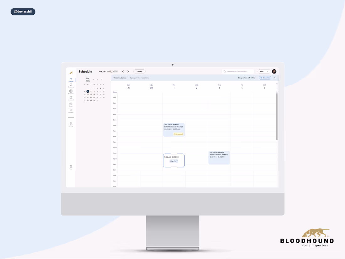 Cover image for Bloodhound - Home Inspection