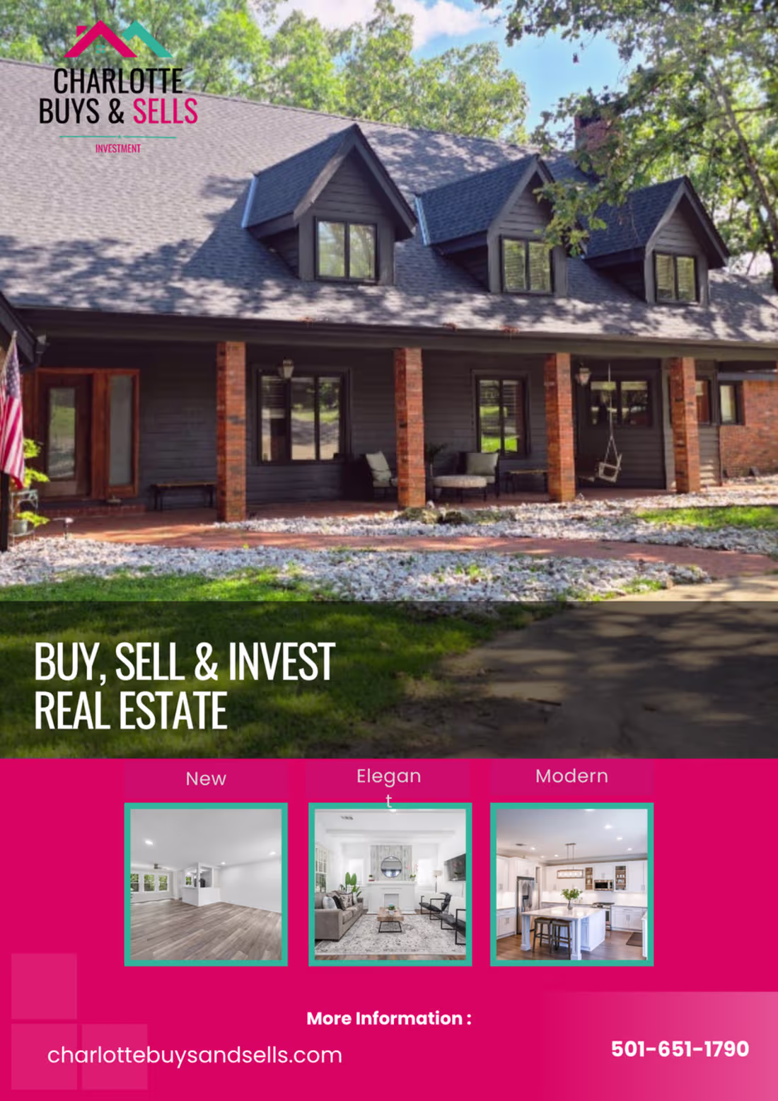 Cover image for Charlotte Buys & Sells | Real estate Apartment in Arkansas