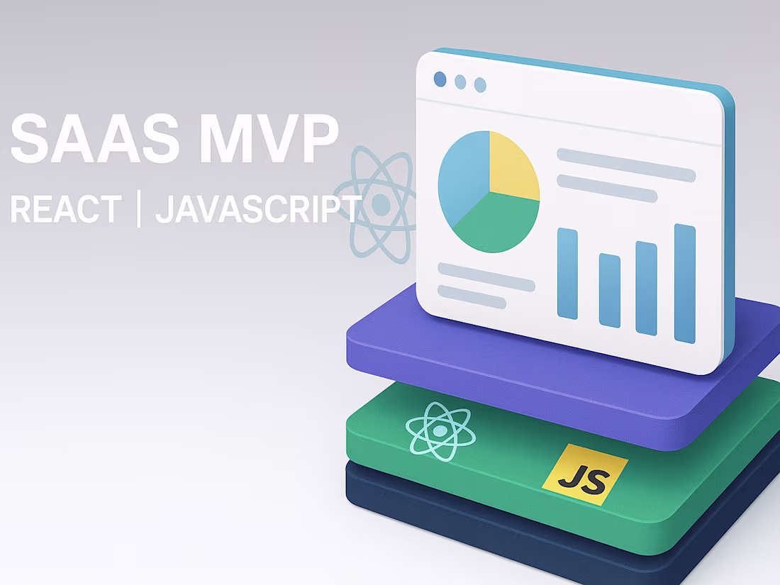 Cover image for SaaS MVP with React & AWS - Fast, Scalable and User-Focused