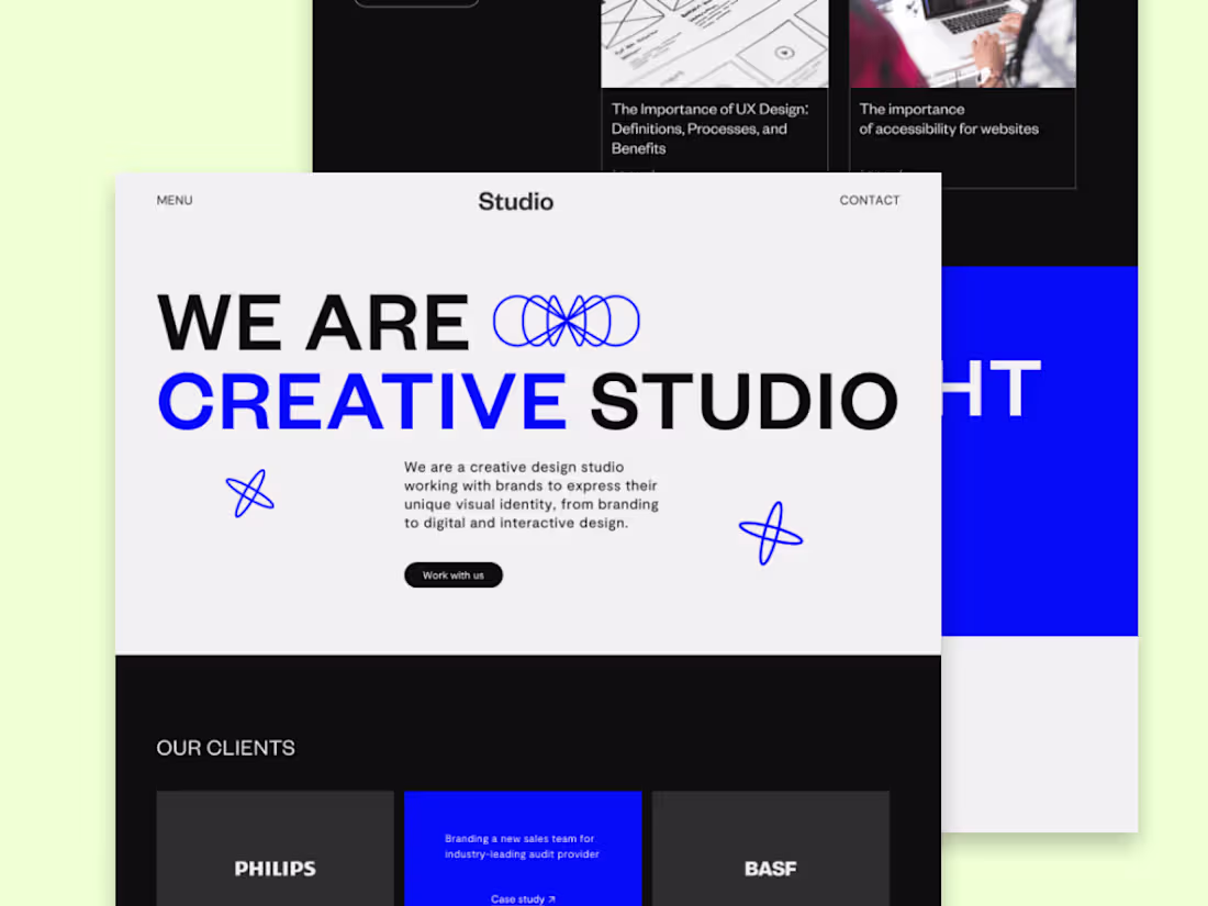 Cover image for Studio Website