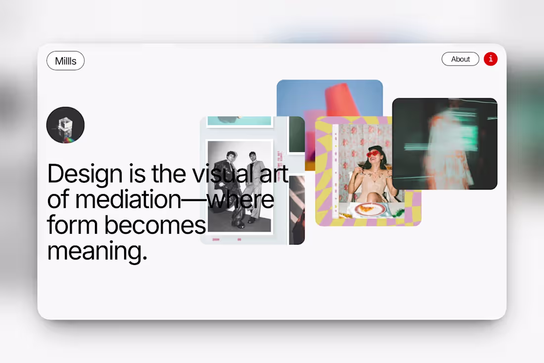 Cover image for Millls - Portfolio Readymag Template