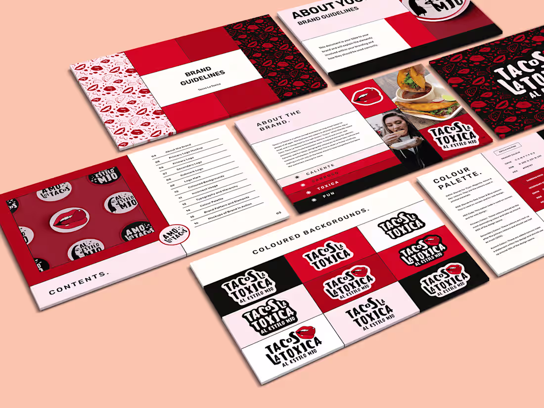 Cover image for Street Taco Branding for Tacos La Toxica in Phoenix, Az