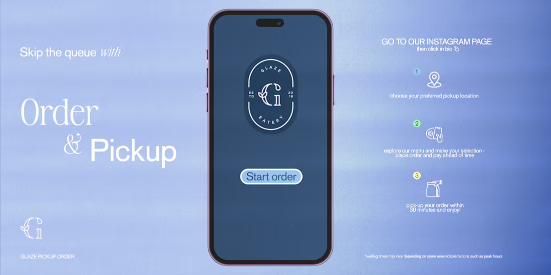 Cover image for Design Works for Glaze Eatery