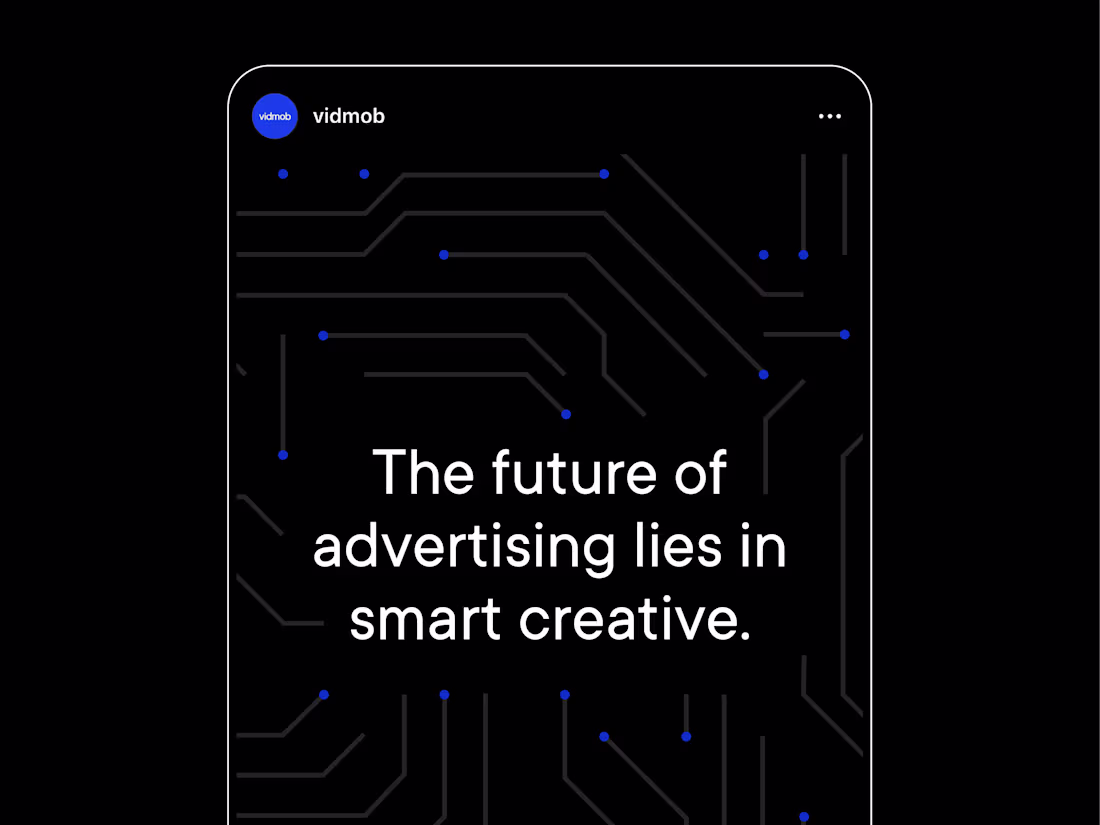 Cover image for social video ad direction + design