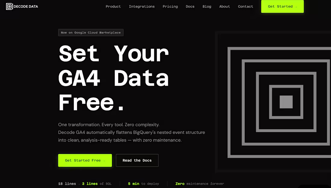 Cover image for Decode GA4 - Automating GA4