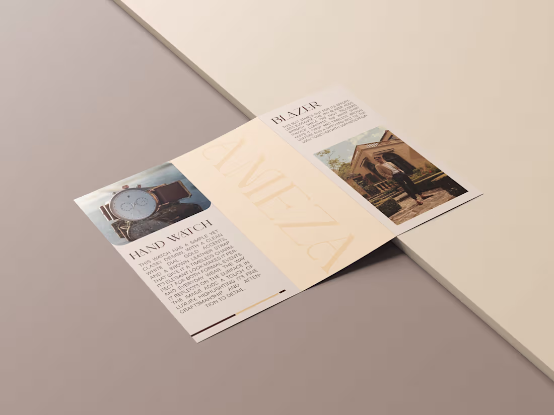 Cover image for Broucher design