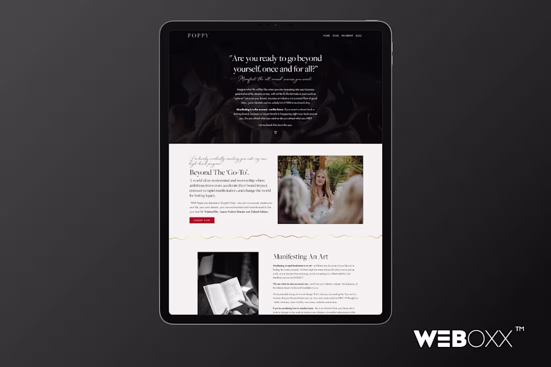 Cover image for Kajabi Sales Page